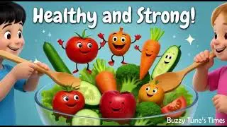 Fruits & Vegetables Song | Healthy Food Learning for Kids