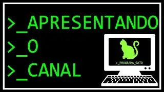Apresentação do canal Programa Gato
