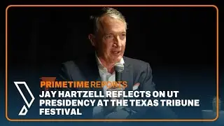 Jay Hartzell reflects on UT presidency at the Texas Tribune Festival