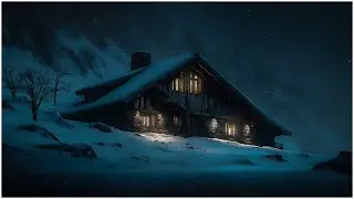 Absolute Rumbling Wind & Heavy Snow in Siberia┇A Deep Winter Ambience for Hours of Restful Sleep