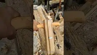No Electricity Needed! 🚫 Making Perfect Grooves with an Ancient Hand Plane  So Satisfying