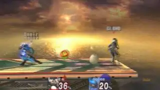 Let&acute;s Battle  Super Smash Bros Brawl Gluhd vs Deniz #015