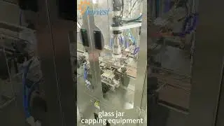 Fully Automatic Single-Head Servo Capping Machine: Watch It Cap Glass Jars with Unmatched Precision
