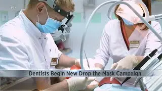 Dentists remind us to take care of teeth in 'Drop The Mask' campaign