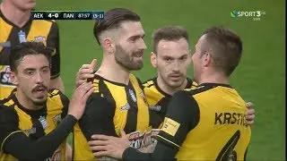 ⚽️ ΑΕΚ - Παναιτωλικός 4-0 Στιγμιότυπα | Κύπελλο Ελλάδας | Προημιτελικά (2ος αγ.) 19.2.2020