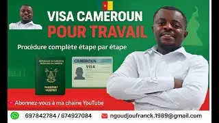 Cameroonian visa application online for work reasons