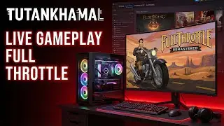 Live Gameplay | Full Throttle Remastered | Steam PC / DOS | #lucasarts #fullthrottle #pointclicker
