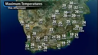 SA #Weather forecast | 25 February 2018