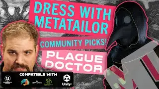 Fast 3D outfit creation: Use Any Avatar and Export Anywhere with METATAILOR app.