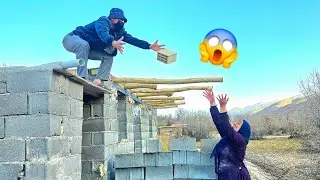 Disaster! Will the Homeless Mother Survive Under the Falling Brick?