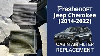 How to replace cabin air filter for Jeep Cherokee 2014-2022?