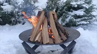 Relaxing Campfire in the Forest 🔥 Calm Music for Meditation & Stress Relief / Cornu de Pompeii Vibes