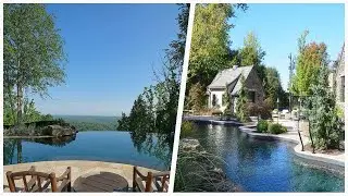 75 Rustic Green Pool Design Ideas You'll Love 😊