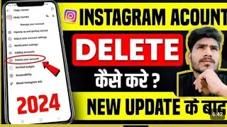 Instagram Account Delete Kaise Kare Permanently || How To Delete instgram account @spreadinggyan