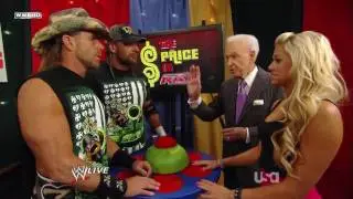 Kelly Kelly BackStage w/ Bob Barker
