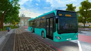 🚌Bus Simulator EVO - Berlin. Route #1. Open world bus driving.