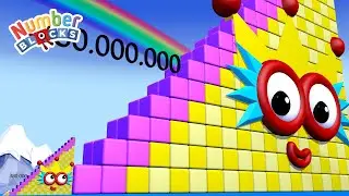 Numberblock Step Squad 380 vs 380,000,000 - Count to 380,000,000 Song | Learn to Count BIG Numbers!