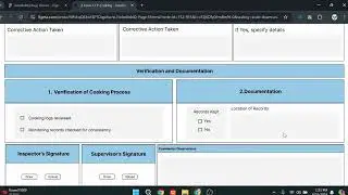 Cooking CCP Monitoring Form