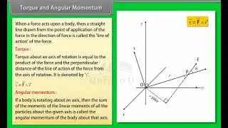 Ch 7 - System of Particles and Rotational Motion | Torque and Angular Momentum
