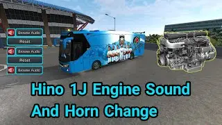 How To.Hino.1J Engine Sound.And Horn Change All Setup Bussid.V3.7.1.#bussid