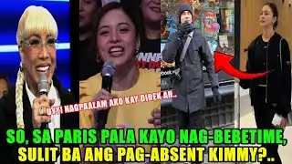 BINANGGIT AGAD NI MEME VICE SA SHOWTIME ANG OUT OF TOWN NI PAU AT KIM SA PARIS WALANG KAWALA EH 