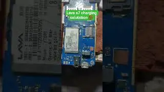 Lava a7 charging 💯  solved
