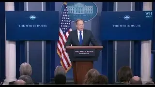 Watch Live: White House Press Briefing with Sean Spicer 3/30/17