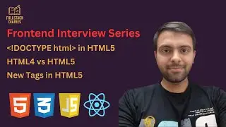 Doctype in HTML Explained | HTML4 vs HTML5 Structure + New HTML5 Tags
