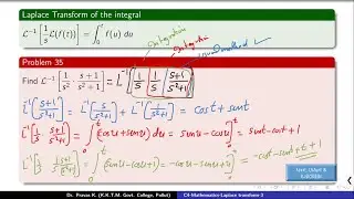 [Malayalam]3B- Laplace Transform on Integrals and Applications on Differential Equations