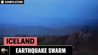 Earthquake Swarm in Iceland - Nov. 11, 2023 COMPILATION