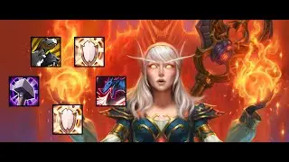 Fire Mage Solo Shuffle 2400 mmr (4-2) - WoW 11.2 PvP