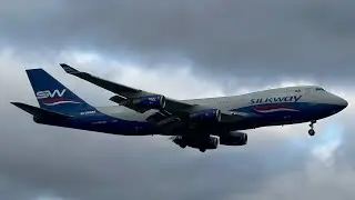 *Very Rare* Silkway Boeing 747 Cargo Aircraft Lands into Dublin Airport  26/12/25