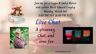 A Cuppa & A Natter (Live Chat) With Author Mark Edward Langley