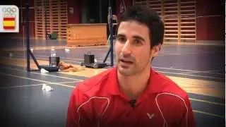 Pablo Abi&aacute;n, la experiencia del b&aacute;dminton espa&ntilde;ol en Londres