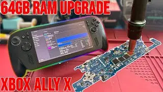 Mise &agrave; niveau de la RAM ASUS ROG Xbox Ally X 64 Go