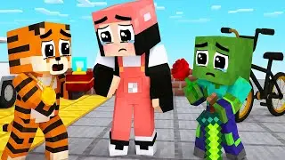 Herobrine Vs Good Boy | Who Will Win Her Heart? 💔🌹 | Minecraft Love Story Animation