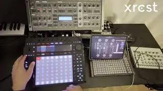 Access Virus TI2 integration with Ableton Push 3 Standalone and iPad / Kymatica AUM