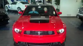 2012 Boss Mustang drives off of showroom floor by it's new owners!!