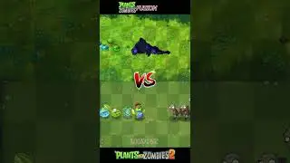 PVZ FUSION VS PVZ 2 - Plant Team Vs Zombie Team - p77 - Who's the best ? #gameplayvideo  #shorts