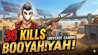 Sirf M4A1 Se 36 Kills! 🔥 Most Aggressive Gameplay | Universe Gaming 