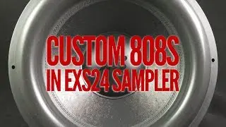 Custom 808 Bass using EXS24 Sampler  Logic Pro X Tutorial