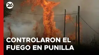 AHORA - INCENDIOS EN CÓRDOBA | Controlaron el fuego en Punilla y solo queda un foco activo