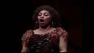 Leontyne Price sings Ritorna Vincitor, 3. 1. 1985 her last Aida