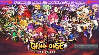 Comparativo de Evolução da Conta Fim 2024 & 2025 !!! - Grand Chase Classic