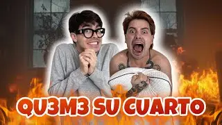 QU3M3 EL CUARTO DE ALDO *esta vez me pasé* 😈🔥 | fontesjo
