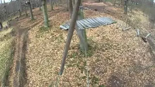 Waldhochseilgarten Jungfernheide mit der Gopro Hero2