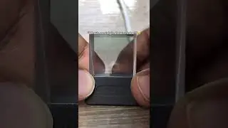 Enchanting Crystal Cube Photo Display - Holographic Smart Clock & Weather Station