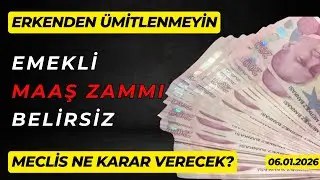 Emeklilere K&ouml;t&uuml; Haber! Maaş Zammı Belli Değil I Emekli Maaşı 2026 I Emekli Maaşı Son Dakika