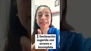 #declarar #renta2023 #errores #declaracionsugerida #dian #impuestos