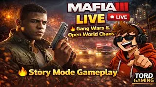 MAFIA III LIVE 🔴 | Gang Wars & Open World Chaos | TORD GAMING Live (Portrait)